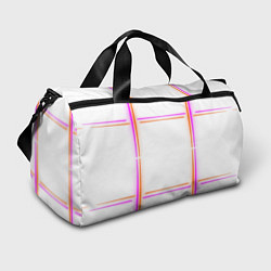 Спортивная сумка Neon white orange pink