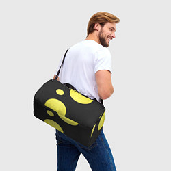 Сумки спортивные Лава лампа макро баланс абстракция, цвет: 3D-принт — фото 2