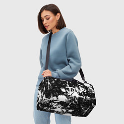 Сумки спортивные Doom белые краски, цвет: 3D-принт — фото 2