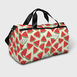 Сумки спортивные Арбузный паттерн, цвет: 3D-принт
