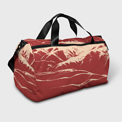 Сумки спортивные Песочные горы-абстракция, цвет: 3D-принт