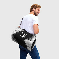 Сумки спортивные Doom соты краски, цвет: 3D-принт — фото 2