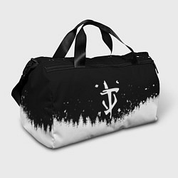 Сумки спортивные Doom winter wild, цвет: 3D-принт