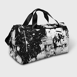 Сумки спортивные Liverpool краски текстура, цвет: 3D-принт