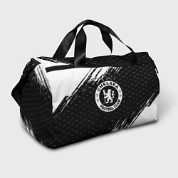 Сумки спортивные Chelsea штрихи красок текстура, цвет: 3D-принт
