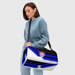 Сумки спортивные Бавария Мюнхен полосы спорт, цвет: 3D-принт — фото 2