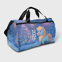 Сумки спортивные Милая лошадка 2026, цвет: 3D-принт