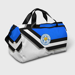 Сумки спортивные Лестер сити геометрия полосы, цвет: 3D-принт