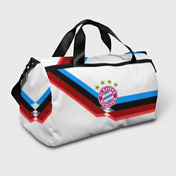 Сумки спортивные Бавария Мюнхен геометрия спорт, цвет: 3D-принт