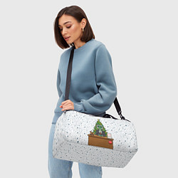 Сумки спортивные Я устал я ухожу - новогодний мем 2026, цвет: 3D-принт — фото 2