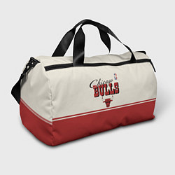 Сумки спортивные NBA Chicago Bulls vintage, цвет: 3D-принт