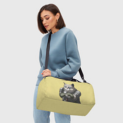 Сумки спортивные Кот, цвет: 3D-принт — фото 2