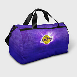 Сумки спортивные Los Angeles Lakers, цвет: 3D-принт
