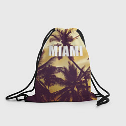 Рюкзак-мешок MIAMI, цвет: 3D-принт