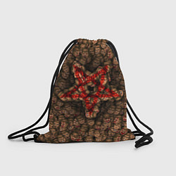 Рюкзак-мешок DOOM: Pentagramm, цвет: 3D-принт