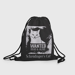 Рюкзак-мешок Wanted Cat, цвет: 3D-принт