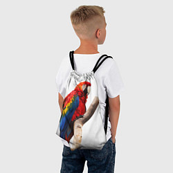 Рюкзак-мешок Яркий попугай, цвет: 3D-принт — фото 2