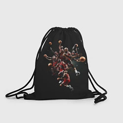 Рюкзак-мешок Michael Jordan Style, цвет: 3D-принт
