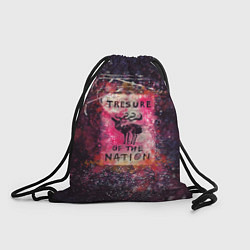 Рюкзак-мешок Tresure of the nation(pink), цвет: 3D-принт