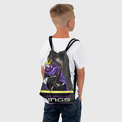 Рюкзак-мешок Los Angeles Kings, цвет: 3D-принт — фото 2