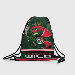Рюкзак-мешок Minnesota Wild, цвет: 3D-принт