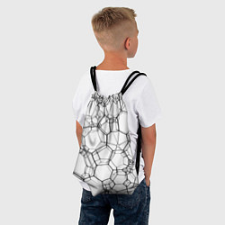 Рюкзак-мешок Пузыри, цвет: 3D-принт — фото 2