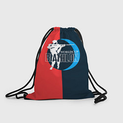 Рюкзак-мешок Biathlon worldcup, цвет: 3D-принт