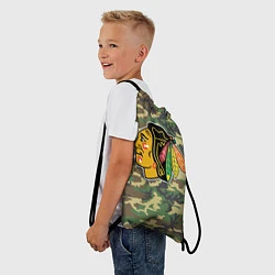 Рюкзак-мешок Blackhawks Camouflage, цвет: 3D-принт — фото 2