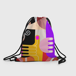 Рюкзак-мешок Abstract-women, цвет: 3D-принт