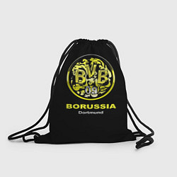 Рюкзак-мешок Borussia Dortmund, цвет: 3D-принт