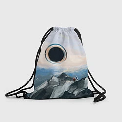 Рюкзак-мешок Черная дыра, цвет: 3D-принт
