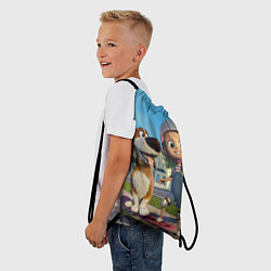 Рюкзак-мешок Оззи и подружка, цвет: 3D-принт — фото 2