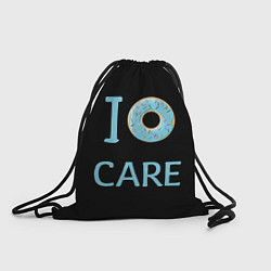 Рюкзак-мешок I Donut care, цвет: 3D-принт