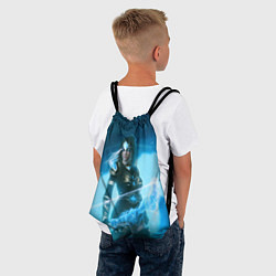 Рюкзак-мешок Мороз, цвет: 3D-принт — фото 2
