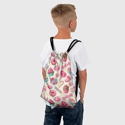 Рюкзак-мешок Радости для сладости, цвет: 3D-принт — фото 2
