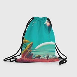 Рюкзак-мешок No Mans Sky, цвет: 3D-принт