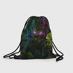 Рюкзак-мешок Purple Eyes, цвет: 3D-принт