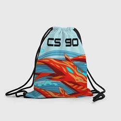Рюкзак-мешок CS GO: AR Style, цвет: 3D-принт