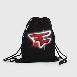 Рюкзак-мешок FaZe Clan: Black collection, цвет: 3D-принт