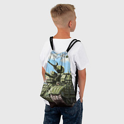 Рюкзак-мешок Защитники, цвет: 3D-принт — фото 2