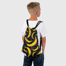 Рюкзак-мешок Бананы, цвет: 3D-принт — фото 2