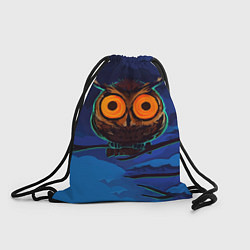 Рюкзак-мешок Глаза филина, цвет: 3D-принт