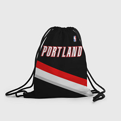 Рюкзак-мешок Portland Trail Blazers, цвет: 3D-принт