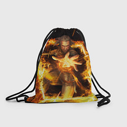 Рюкзак-мешок Witcher gwent 3, цвет: 3D-принт