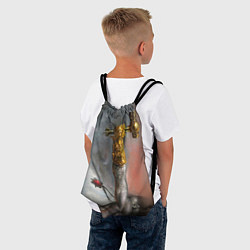 Рюкзак-мешок Разделитель, цвет: 3D-принт — фото 2