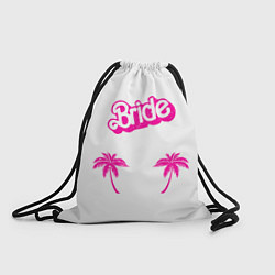 Рюкзак-мешок Bride пальмы, цвет: 3D-принт