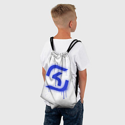 Рюкзак-мешок SK Gaming: White collection, цвет: 3D-принт — фото 2