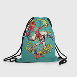 Рюкзак-мешок Червяк Джим, цвет: 3D-принт
