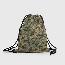 Рюкзак-мешок Камуфляж с утками, цвет: 3D-принт