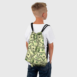 Рюкзак-мешок Benjamin Franklin, цвет: 3D-принт — фото 2